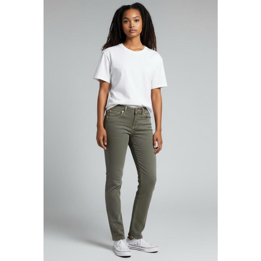 Rock & Republic Women's Berlin Skinny Jeans Gray Wash, Size 6 Medium